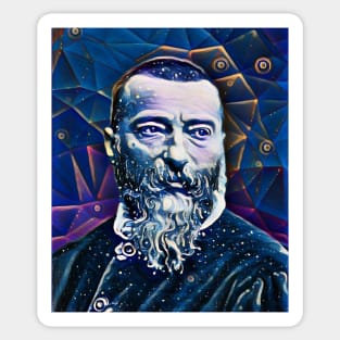 Jean-Baptiste Alphonse Karr Portrait | Jean-Baptiste Alphonse Karr Artwork 5 Sticker